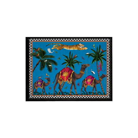 Tray Flying Tiger Blue (17x13cm)