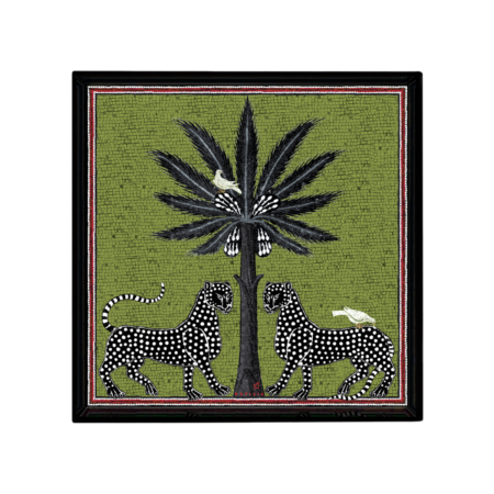 Tray Square Green (25.5 x 25.5cm)